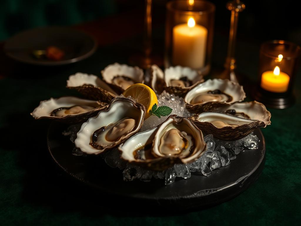 Oysters Natural (½ doz.)